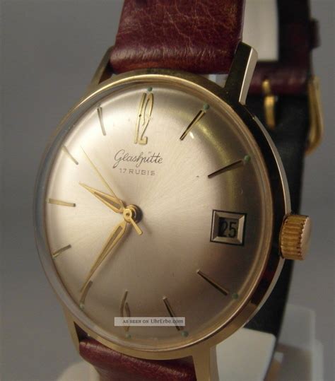 glashütte damenuhr 1960 17 rubis